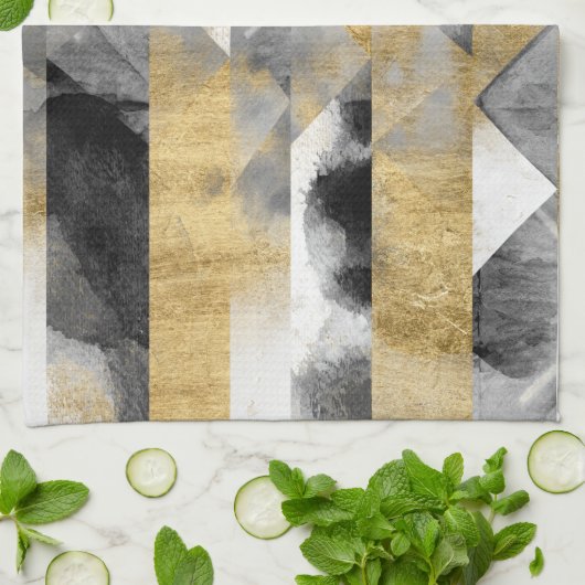 Gilt Reflections I Geschirrtuch (Gefaltet)