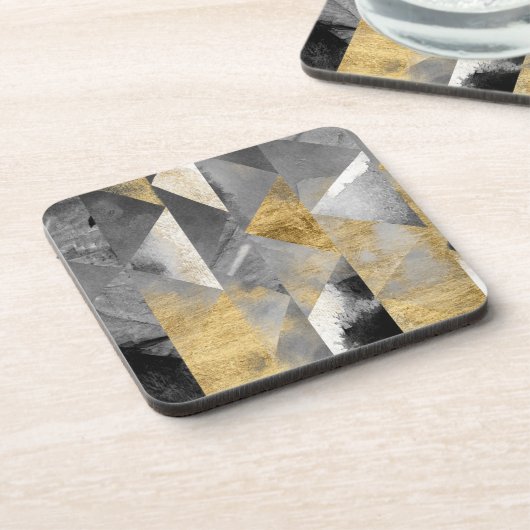 Gilt Reflections I Getränkeuntersetzer (Linke Seite)