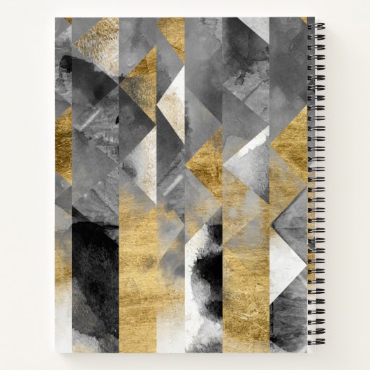 Gilt Reflections I Notizblock (Rückseite)