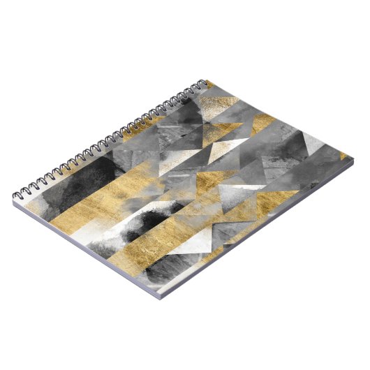 Gilt Reflections I Notizblock (Linke Seite)