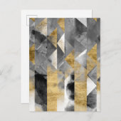 Gilt Reflections I Postkarte (Vorne/Hinten)