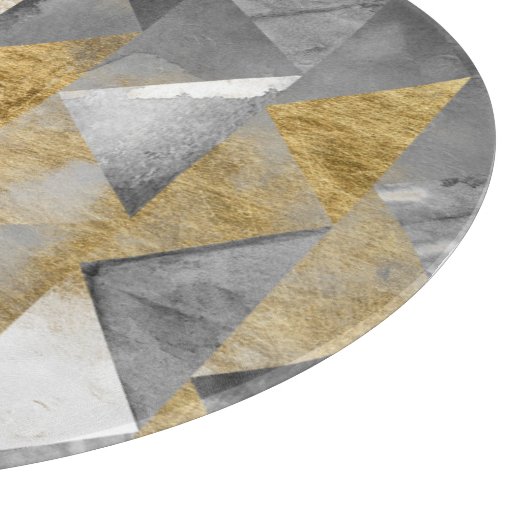 Gilt Reflections I Schneidebrett (Ecke)