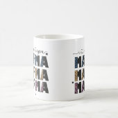 Giltter Mama Pattern Happy Mütter Day Mama Kaffeetasse (Mittel)