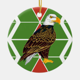 Gilwell Adler-Zickzack Verzierung Keramikornament