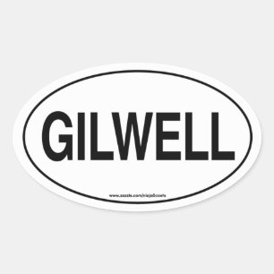 Gilwell-Aufkleber Ovaler Aufkleber
