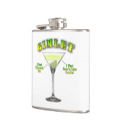 Gimlet Martini Cocktail Recia Flachmann (Links)