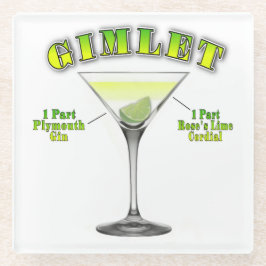 Gimlet Martini Cocktail Recia  Glasuntersetzer