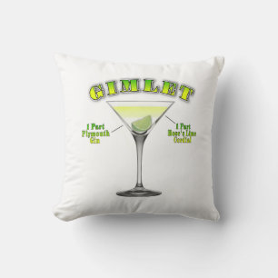 Gimlet Martini Cocktail Rezept Kunst Kissen