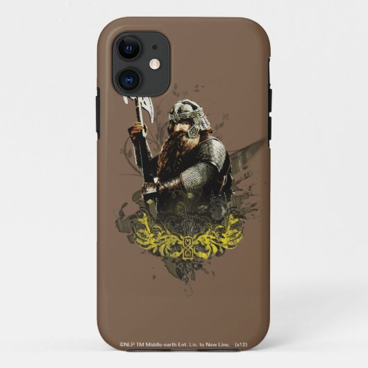 GIMLI™ mit AX Vector Collage Case-Mate iPhone Hülle (Rückseite)