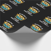 Gimme A Drum RRLLRLL Funny Drummer Puff Dark BG Geschenkpapier (Ecke)