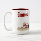 Gimme A Minute Kaffeetasse 15oz (Links)