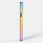 "Gimme A Ring" Pastel Rainbow Gradient iPhone Hülle (Rechte Seite)