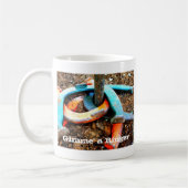 Gimme' a Ringer Horseshoe Pitching Geschenke Kaffeetasse (Links)