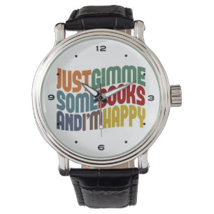 Gimme Books lesen Armbanduhr
