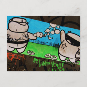 Gimme deine Donuts Postkarte