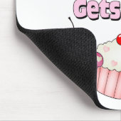 Gimme die kleinen Kuchen Mousepad (Ecke)