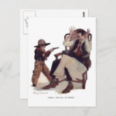 Gimme ein Dime für die Filme! Postkarte (Vorne/Hinten)