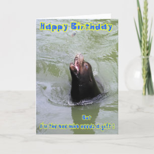 Gimme Fish. Geschenke .. alles. Feiertagskarte