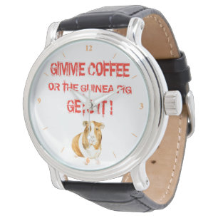 Gimme-Kaffee! Armbanduhr