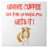 Gimme-Kaffee! Fliese (Vorderseite)