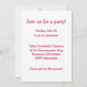 Gimme Kimchi Einladung (Rückseite)