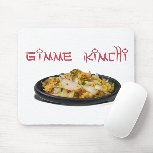 Gimme Kimchi Kimchi Liebhaber Mousepad oder (Mit Mouse)