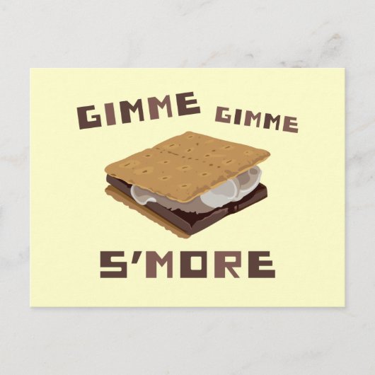 Gimme S. more Postkarte (Vorderseite)