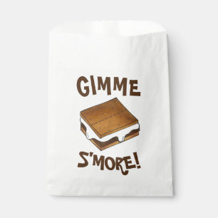 Gimme S'more Marshmallow Campfire S'mores Camp Geschenktütchen