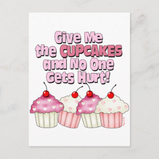 Gimme the Cupcakes Postkarte
