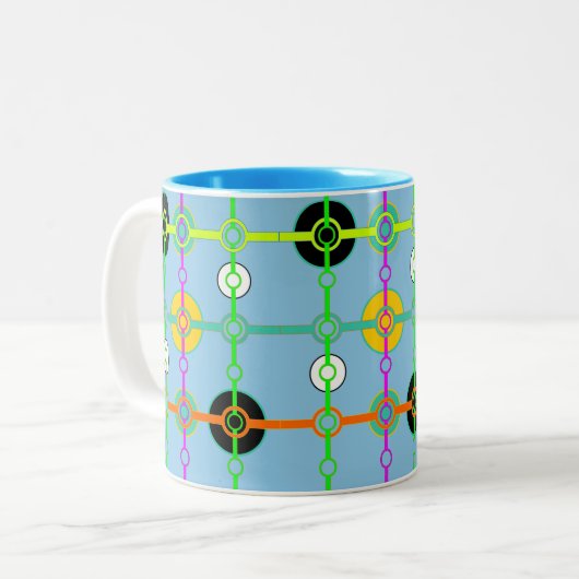 Gimme The Future Geo Tasse (Vorderseite Links)