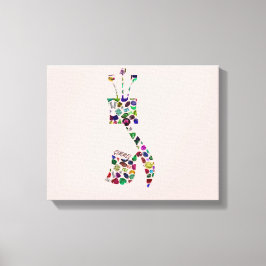 Gimmel - Hebrew Letter Leinwanddruck