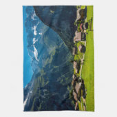Gimmelwald in den Schweizer Alpen - die Schweiz Küchentuch (Vertikal)