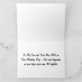 GIMMER IN SEINEM TUX-SON AM WEDDTAG KARTE (Innenseite)