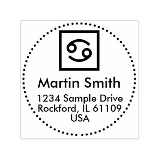 Gimmick mit Schriftart Zeichen & Buchstaben - Rahm Permastempel