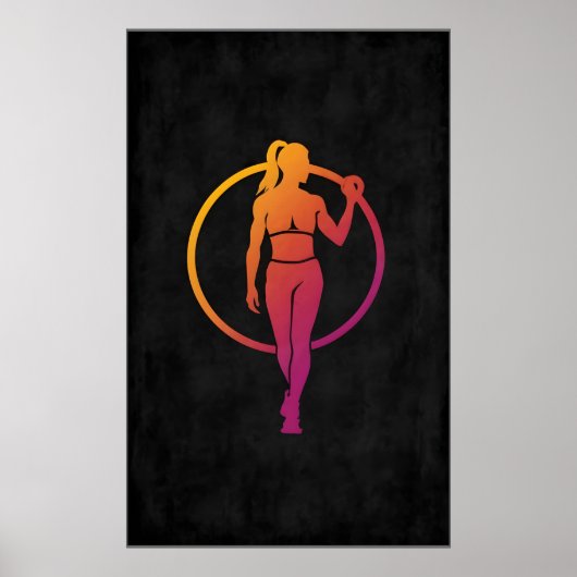 gimnastisch poster (Vorne)