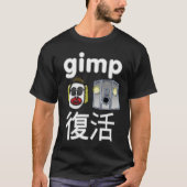 Gimp Fukkatsu Kawaii Shirt "Clown and Robot" (Vorderseite)