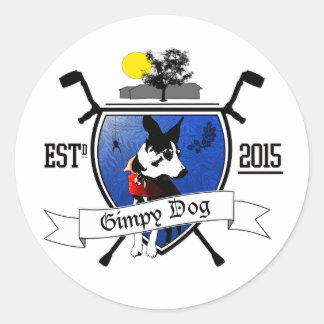 Gimpy Dog Ranch Wappen Stickers