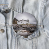 Gimsoy Church Lofoten Norwegen Button (Beispiel)