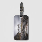 Gimsoy Church Lofoten Norwegen Gepäckanhänger (Vorderseite Vertikal)