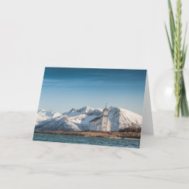 Gimsoy Church Lofoten Norwegen Karte