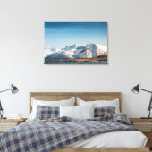 Gimsoy Church Lofoten Norwegen Leinwanddruck (Insitu (Schlafzimmer))