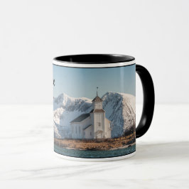 Gimsoy Church Lofoten Norwegen Tasse