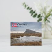 Gimsoya Lofoten Postkarte (Stehend Vorderseite)