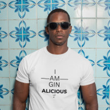 Gin Alicious Mens T - Shirt