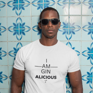 Gin Alicious Mens T - Shirt