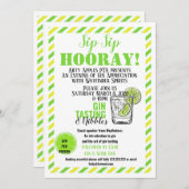 Gin Degustation Event Fundraiser gin und tonic Einladung (Vorne/Hinten)