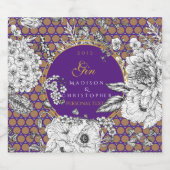 Gin Dotted bottle Alkoholflaschenetikett (Einzelnes Label)