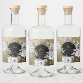 Gin Dotted bottle Alkoholflaschenetikett (Flaschen)