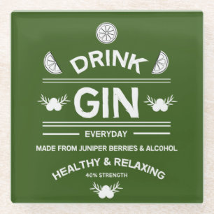 Gin Drinkers   LIEBE   WOHNGESTALTUNG   Bars Servi Glasuntersetzer