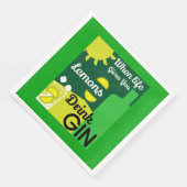 Gin Drinkers | LIEBE | WOHNGESTALTUNG | Bars Servi Serviette (Ecke)